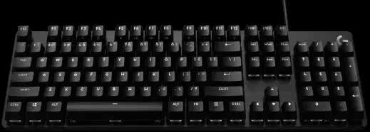 Teclado Gamer Logitech G413 SE Mecánico TKL Full ▪ Desde interruptores mecánicos táctiles hasta tecnología anti-ghosting de 6 teclas simultáneas y teclas de PBT, el teclado de tamaño completo logitech G413 SE tiene el rendimiento y la durabilidad necesaria para competir.