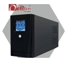 UPS Netion UP 3000VA/1800W Reales Entrada Voltaje: 110VAC/120VAC Rango voltaje entrada AC: 85-145 VAC Frecuencia: 45-65Hz Salida Voltaje de Salida: 110VAC/120 VAC Rango voltaje salida: 102-132VAC Frecuencia: 60 Hz ± 0.5 Hz Tipo onda de salida: PWM (modo batería) Tiempo transferencia: Tipico 2-6 ms, 10 ms máx Batería Capacidad y cantidad: 4*12V9AH Tiempo carga batería: 4-6 horas para recuperar el 90%