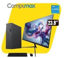 INTEL CORE I5/ESCRITORIO Core I5-12400/RAM 16GB/SSD 500GB/SFF /Board GIGABYTE H610M K/23,8" CMX/Linux OS/Teclado y Mouse 23.8” M Pr R o - c C e M sa X d - o 2 r 4 : - I E n X tel Core I5-12400 Board: GIGABYTE H610M K | Ram: 16GB | Almacenamiento: SSD 500GB | Monitor: LED 23,8” CMX | S.O: Linux | Teclado y Mouse alámbrico | *Imágenes de referencia*