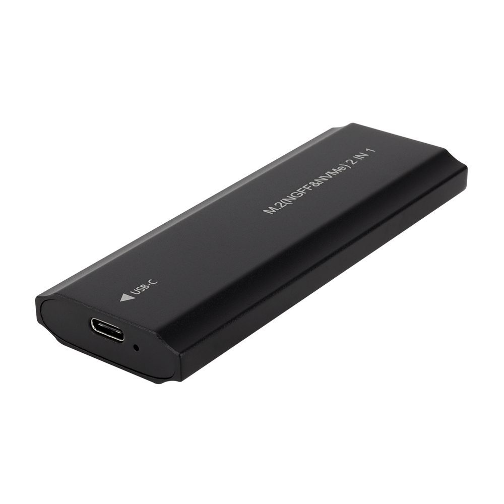 CAJA DISCO SSD 2 EN 1 M2 TIPO C 3.1 10GBPS