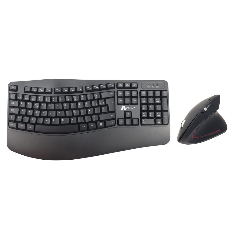 COMBO TECLADO Y MOUSE 2.4G ERGO - JAL-8110