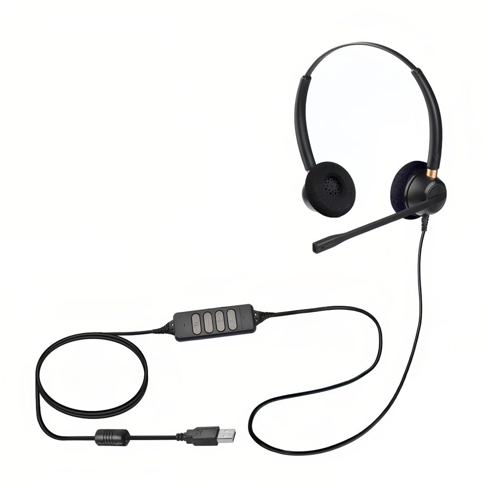 DIADEMA CALL CENTER USB CON CONTROL DE VOLUMEN JAL-CALL01 Comunícate con claridad y comodidad en jornadas prolongadas, ideal para call center y trabajo remoto. Diseño práctico con conexión rápida y control de audio integrado para mayor eficiencia. • Tipo de conexión: USB Tipo A • Plug and play, sin necesidad de instalación • Control de audio integrado para gestión rápida • Micrófono ajustable para mejor captación de voz • Diseño alámbrico para conexión estable • Diámetro de altavoz: 29 mm • Potencia: 10 mW • Impedancia: 150 O • Sensibilidad: 115 ± dB • Respuesta de frecuencia: 20 Hz – 20 kHz • Longitud de cable: 217 cm •...