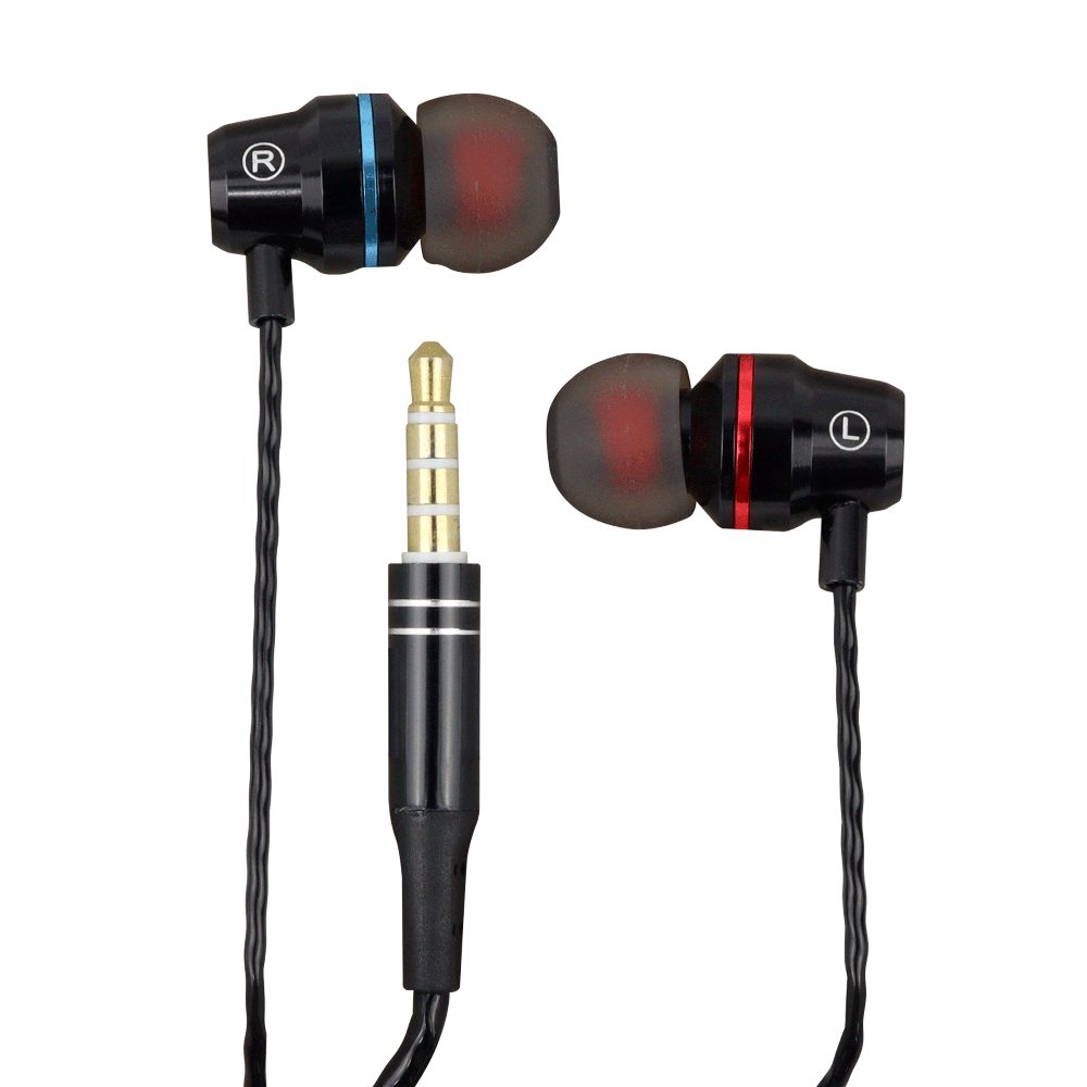 AUDÍFONOS CABLE 3.5MM JAL-24 · Audífonos 3.5 mm · Diámetro del altavoz: 10mm · Impedancia: 16O · Sensibilidad: 97dB · Rango de frecuencia: 20 hz-20 000 Hz · Longitud del cable: 1.2M · Potencia del altavoz: 3mw · Enchufe: 3.5mm · Color: negro · Controles en cable: de micrófono, gestión fácil de música y llamadas, volumen. · Cable OFC del 98.7% · Durabilidad y alta fidelidad.