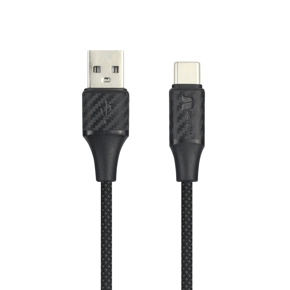 CABLE USB A TIPO C TRENZADO 2M JAL-13 Cable USB A a USB Tipo C -Material: trenzado + PVC -Longitud: 2m - Quick Charge (QC carga rápida) -Capacidad: 3A -Conectores reforzados -Color: Negro -Parámetros: 65 / 0.08 * 2C + 16 / 0.08 * 3c, OD 4.0mm