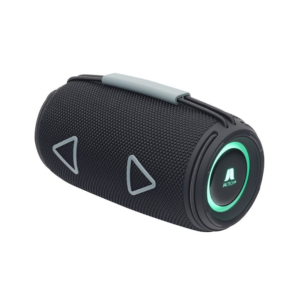SPEAKER BT 16W Speaker Bluetooth -Resistencia al agua clase IPX5 -Bluetooth 5.3 -Radio FM -Entradas AUX 3.5mm, USB Tipo A, Tarjeta TF -Puerto de carga USB tipo C -Sincronización TWS -Potencia: 16W -Capacidad batería: 1500mAh/3.7V -Impedancia: 4ohm -Sonido estéreo 360° -Luces RGB -Distancia Bluetooth: 10m -Tamaño: 183*95*95mm -Peso:594gr