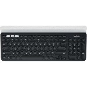 Logitech K780 Teclado - Inalámbrico Conectividad - USB Interfaz - Bluetooth - Computadora de escritorio, Tableta, Smartphone - Mac, Android, PC, iOS, ChromeOS