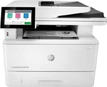 Impresora multifunción HP LaserJet Enterprise M430f | Referencia: 3PZ55A#BGJ | •Funciones: Impresión, copia, escaneado, fax •Tecnología de impresión: Láser •Conectividad, estánda: 2 USB 2.0 de alta velocidad host; 1 USB 2.0 de alta velocidad para dispositivo; 1 red Gigabit Ethernet 10/100/1000T; 1 fax