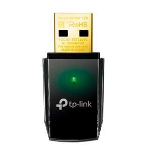 ADAPTADOR WIFI 600AC T2U ADAPTADOR INALÁMBRICO NANO USB DE DOBLE BANDA AC600 -DOBLE BANDA INALÁMBRICA– 2,4 GHZ Y 5GHZ -ALTA VELOCIDAD WI-FI -HASTA 600MBPS: CON 200MBPS EN 2.4GHZ Y 433 MBPS A 5GHZ -DISEÑO NANO, PEQUEÑO Y DISCRETO -SISTEMA OPERATIVO: SOPORTA WINDOWS 10/8.1/8/7/XP, (32/64BITS), MAC OS X 10.9-10.13 -INTERFAZ: USB 2.0 -TIPO DE ANTENA: OMNI DIRECCIONAL -ESTÁNDARES INALÁMBRICOS: IEEE 802.11AC, IEEE 802.11A, -IEEE 802.11N, IEEE 802.11G, IEEE 802.11B -FRECUENCIA: 5GHZ/2.4GHZ