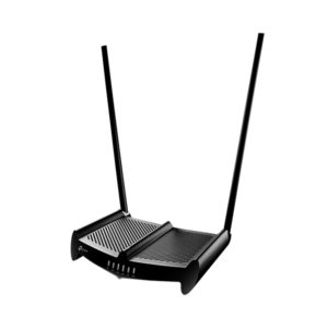 ROUTER ALTA POTENCIA WR 841HP ROUTER INALÁMBRICO ALTA POTENCIA N 300MBPS -ESTÁNDAR WI-FI 4 -AMPLIFICADOR DE ALTA POTENCIA -2 ANTENAS DESMONTABLES DE ALTA GANANCIA DE 9 DBI -4 VECES EL RANGO INALÁMBRICO DE UN ROUTER NORMAL -2 VECES LA VELOCIDAD INALÁMBRICA DE UN ROUTER NORMAL -SEÑAL WI-FI MEJORADA PENETRA PAREDES Y OBSTÁCULOS -VELOCIDAD INALÁMBRICA DE 300MBPS -FRECUENCIA: 2,4 GHZ: 300MBPS (802.11N) -MODOS DE TRABAJO: ENRUTADOR, PUNTO DE ACCESO, EXTENSOR DE RANGO -PUERTOS ETHERNET: 1 PUERTO WAN DE 10/100 MBPS 4 PUERTOS LAN DE 10/100 MBPS -BOTONES: BOTÓN DE ENCENDIDO/APAGADO DE WI-FI, BOTÓN DE ENCENDIDO/APAGADO, BOTÓN WPS BOTÓN DE REINICIO -ENERGÍA: 12 V ? 1 A...