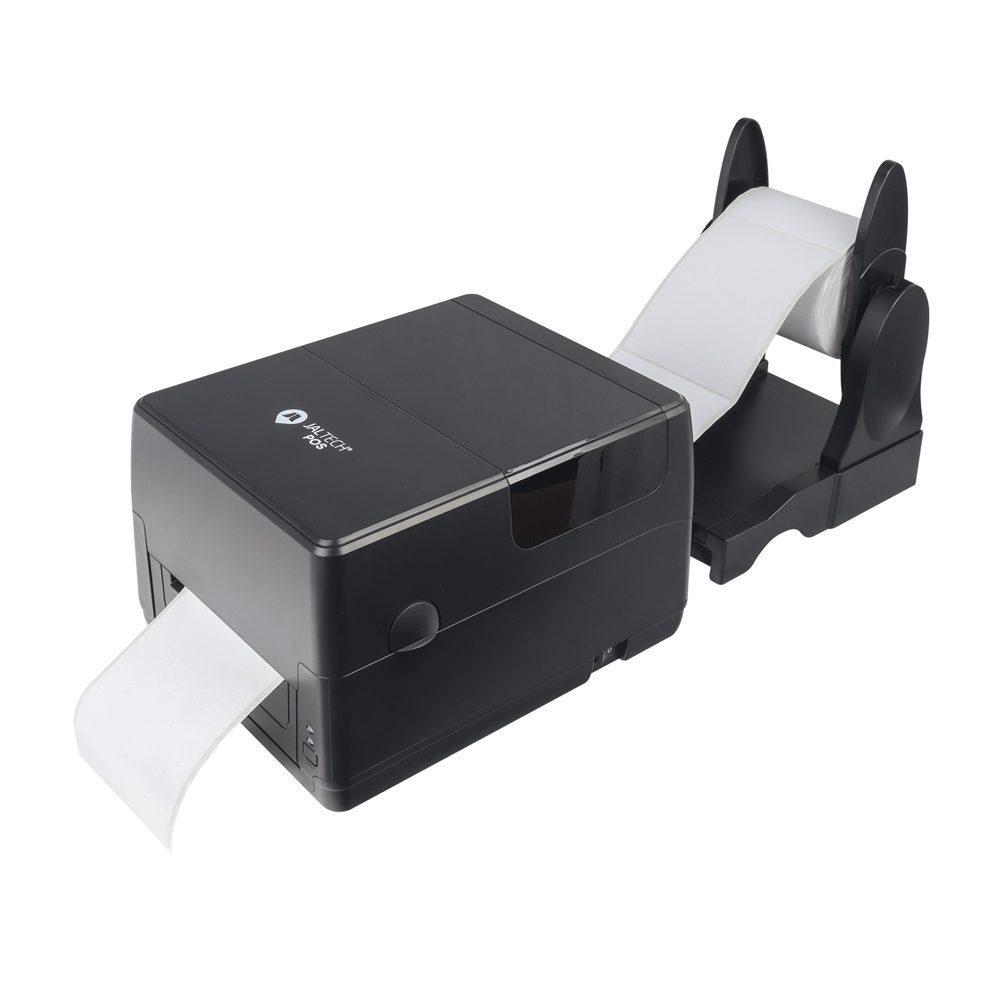 IMPRESORA CODIGO DE BARRAS PLUS USB/ LAN Impresora código de barras -Métodos de impresión: Transferencia térmica y térmica directa -Medios de impresión: satín, nylon, cartón, polipropileno, sellos de seguridad -Resolución: 203dpi -Grosor de papel: Mínimo: 0.06mm - Máximo:0.254mm -Ancho de impresión: 104mm Max. -Velocidad de impresión: 152mm/s -Emulación: TSPL, ZPL, EPL, DPL -Interfaz: USB+LAN -Memoria: 32Mb -Flash: 16MB -Ranura para tarjeta Micro SD estándar: la memoria flash se puede ampliar máx. 4 Gb -Cuenta con sensores para calibración de etiquetas -Base externa para rollo de etiquetas incluida -Impresión de códigos 1D: Code 39, Code 93, Code 128UCC, Code 128 subsets A, B, C, Codabar, Interleaved 2 of...