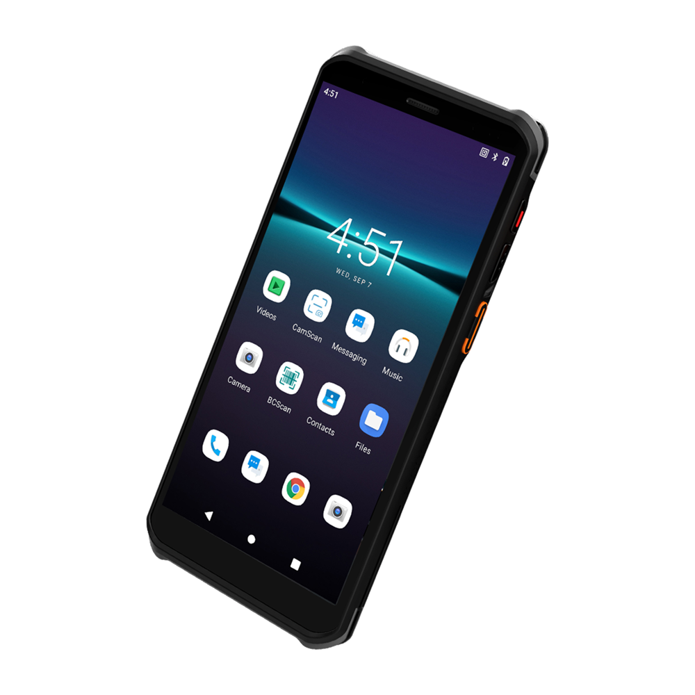 PDA TÁCTIL CAPACITIVA ANDROID 13 Diseñado para trabajo en campo y entornos exigentes, combina alto rendimiento, conectividad avanzada y resistencia extrema en un formato práctico. Ideal para operaciones que necesitan movilidad, seguridad y estabilidad todo el día. • Sistema operativo: Android 13 • Procesador: ARM Cortex-A53 octa-core 2.0 GHz / 2.3 GHz • Pantalla: 5.5” HD+ IPS grado industrial, capacitiva multitáctil • Resolución: 720 x 1440 px • Protección: certificación IP68 • Memoria RAM: 4 GB • Almacenamiento interno: 64 GB • Expansión: ranura Micro SD (SDHC / SDXC) hasta 512 GB • SIM: nano SIM x 2 • Conectividad: Wi-Fi dual band 2.4 GHz...