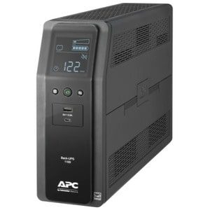 UPS de línea interactiva APC by Schneider Electric Back-UPS Pro - 1.10kVA/600W - Torre - 16Hora(s) Recarga - 4.10Minuto(s) Stand-by - 120 V AC Entrada - 120 V AC Salida - 10 x NEMA 5-15R, 2 x USB Receptacle(s)