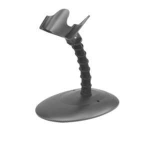 Dispositivo de mano Escaner de código de barras 3nStar SC100 - Negro, Gris - Cable Conectividad - 300escaneo(s) - 280mm Distancia de escaneo - 1D - Láser - Única línea - USB, En Serie - Base Incluida