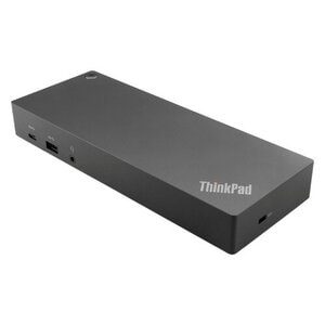 Lenovo ThinkPad 40AF USB Tipo C Base de conexión para Portátil, Tableta - 135W - 6 x puertos USB - 2 x USB 2.0 - Red (RJ-45) - HDMI - DisplayPort - Línea salida de audio - Cableado