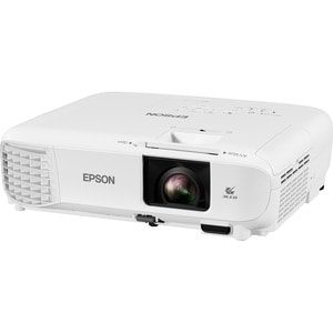 Proyector LCD Montable en techo Epson PowerLite 119W - 4:3 - 1280 x 800 - Frontal, Parte trasera, De Techo - 8000Hora(s) Normal Mode - 17000Hora(s) Economy Mode - WXGA - 16,000:1 - 4000lm - HDMI - USB - Aula
