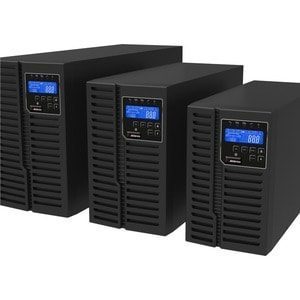 UPS en línea de doble conversión Ablerex ARES Plus AB-ARPLUS2000 - 2kVA/1.80kW - Torre - 3Hora(s) Recarga - 5.30Minuto(s) Stand-by - 120 V AC Entrada - 100 V AC, 110 V AC, 115 V AC, 120 V AC, 127 V AC Salida - 8 x NEMA 5-15/20R Receptacle(s)