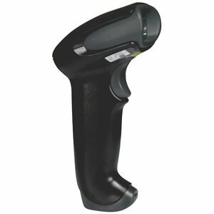 Dispositivo de mano Escaner de código de barras Honeywell Voyager 1250g - Negro - Cable Conectividad - 584.20mm Distancia de escaneo - 1D - Láser - Única línea - En Serie, USB, Cuña de teclado