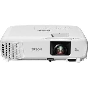 Proyector LCD Montable en techo Epson PowerLite W49 - 16:10 - 1280 x 800 - Frontal, Parte trasera, De Techo - 8000Hora(s) Normal Mode - 17000Hora(s) Economy Mode - WXGA - 16,000:1 - 3800lm - HDMI - USB - Aula