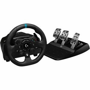 Juego de volante Logitech - Cable - USB - Xbox One, PC, Xbox Series X, Xbox Series S - Negro