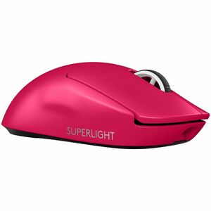 Ratón de juego Logitech G PRO X Superlight 2 - USB 2.0 - Opto-mecánico - 5 Botón(es) - Rosa - Inalámbrico - Recargable - 32000 dpi
