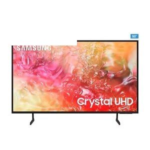 Smart LED-LCD TV Samsung Crystal DU7000 UN50DU7000K 127cm - 4K UHDTV - Hig Dynamic Range (Alto rango dinámico, HDR) - Negro - 1270mm Clase - HDR10 - LED Retroiluminación - Bixby Soportado - AirPlay, Netflix, Amazon Prime, Disney+, Apple TV, YouTube, Twitch - 3840 x 2160 Resolución