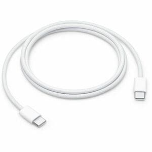 Apple 1m USB-C Cable de transferencia de datos - Cable for iPhone, iPad Pro, iPad Air, iPad mini, iPad, MacBook Air, MacBook Pro, iMac Pro, iMac, Mac Studio, Mac mini, ... - MFI - Blanco