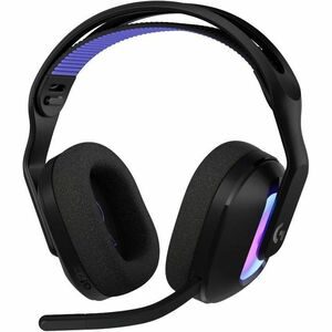 Auriculares de gaming Logitech Con cable/Inalámbrico Sobre la cabeza Estéreo - Negro - Binaural - Circumaural - 3000cm - Bluetooth - 20Hz a 20kHz - Omnidireccional Micrófono - USB Tipo C