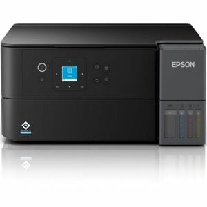 Impresora de inyección de tinta multifunción Epson L4360 Con cable e inalámbrico EcoTank - Color - Copiadora/Impresora/Escáner - 4800 x 1200 dpi Impresión - Dúplex impresión Automático - Color De Superficie Plana, CIS Escáner - 1200 x 2400 - LAN inalámbrica - Wi-Fi Direct, Epson Connect, Aplicación Epson Smart Panel, Epson Email Print, Remote Print Driver, Apple AirPrint, Servicio de impresión Mopria, ChromeOS - USB