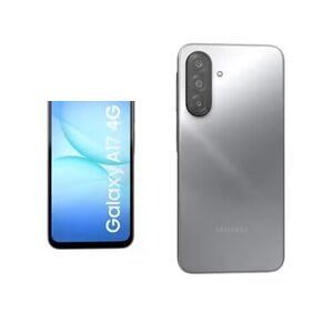 Smartphone Samsung Galaxy A17 LTE SM-A175F/DS 128GB - 4G - 17cm (6.7") Super AMOLED Full HD Plus 1080 x 2340 - Octa-core (8 núcleos) (Cortex A76Dual-core (2 núcleos) 2.20GHz + Cortex A55 Hexa-core (6 Core) 2GHz - 4GB RAM - Android 15 - Gris - Barra - MediaTek Helio G99 (MT6789) SoC - 2 Soporte de SIM - SIM-free - Front Camera: 13Megapíxel - Rear Camera: 50Megapíxel / 5Megapíxel / 2Megapíxel - 5000mAh Batería - Cerca de comunicación de campo