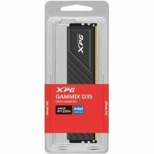 Módulo RAM XPG SPECTRIX D35G AX4U320032G16A-SBKD35G para Computadora de juegos, Placa Base, Computadora de escritorio - 32GB (1 x 32GB) - RGB - DDR4-3200/PC4-25600 DDR4 SDRAM - 3200MHz Doble fila Memoria - CL16 - 1.35V - Sin búfer - 288-clavijas - DIMM - Toda la vida útil Garantía