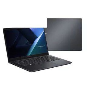 ASUS Comercial ExpertBook B1403CVA-S66621X | 14" | INTEL 5 210H | Intel® UHD Graphics | 8GB DDR5 SO-DIMM (2x DDR5 SO-DIMM slots, crece hasta 64GB) | 512GB M.2 2280 NVMe™ PCIe® 4.0 SSD (1x M.2 2230 PCIe 4.0x4, 1x M.2 2280 PCIe 4.0x4) | US MIL-STD 810H | 1.44Kg | Win 11 Pro | Garantía 1 Año Carry in.  se factura con licencia de antivirus por 12 meses Pantalla FHD, cámara HD, Number Pad, cancelación de ruido bidireccional, certificado TUV (ojos rojos), WI-FI 6E, Anti reflejo, My ASUS F12, Chasis de plástico reciclado.