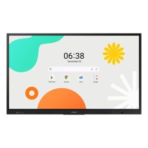 Samsung WA75F 1905mm 4K UHD LCD Pantalla de colaboración - Infrarrojo (IrDA) - Pantalla Táctil - 3840 x 2160 - 400cd/m² - 1,200:1 Relación de Contraste - 2160p - USB - HDMI - Bluetooth - Android 14