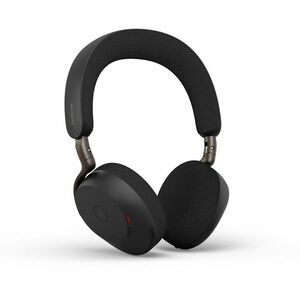 Auriculares Jabra Evolve3 75 Inalámbrico Sobre la oreja, Sobre la cabeza, Sobre la oreja Estéreo - Negro - Certificación Microsoft Teams - Binaural - Supra-aural - 3000cm - Bluetooth - 35Ohm - 20Hz a 20kHz - Tecnología MEMS Micrófono - Cancelación de ruido