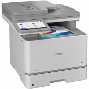 DAMAGE BOX -Impresora Láser Multifunción Brother MFC-L8970CDW Con cable e inalámbrico - Color - Copiadora/Impresora/Escáner - 33 ppm Mono/33 ppm de impresión en color - 2400 x 600 dpi Impresión - Dúplex impresión Automático - Gigabit Ethernet Ethernet - LAN inalámbrica - Apple AirPrint, Mopria, Wi-Fi Direct - USB