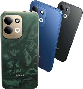 Xiaomi Redmi 17 (6GB|256GB) | Referencia: 6939093019924 - Negro, 6939093017616 - Azul, 6939093017487 - Verde | Colores Disp.: Negro, Azul y Verde | Procesador: MediaTek Helio G91-Ultra, Proceso de 12nm, ocho núcleos | Memoria: 6GB | Almacenamiento: 256GB | Pantalla: 6.9" (1600 × 720), 120Hz, 675nits (típ) | Batería: 7500mAh (típ) | Carga turbo: 45W | Sistema Operativo: HyperOS 3 | Cámara Frontal: 8MP | Cámara Post.: 50MP