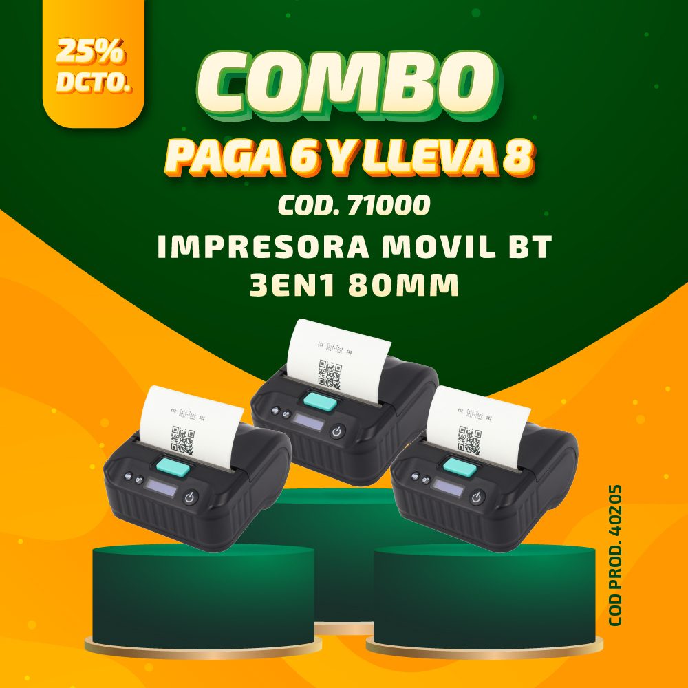 COMBO SEPT. 2026 PAGUE 6 LLEVE 8 COD. 40205