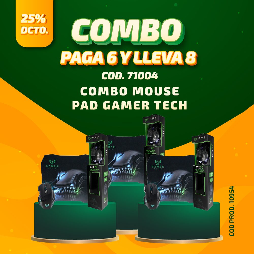 COMBO OCT. 2026 PAGUE 6 LLEVE 8 COD. 10954