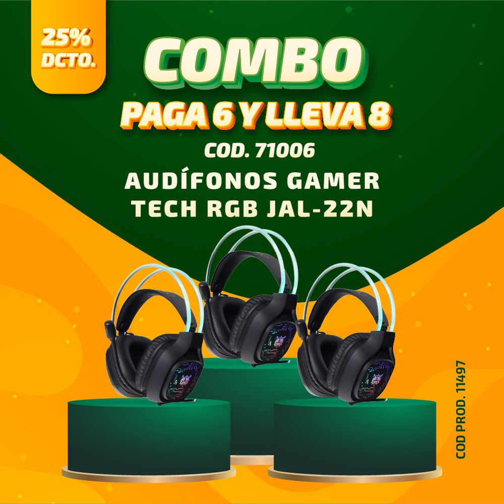 COMBO OCT. 2026 PAGUE 6 LLEVE 8 COD. 11497