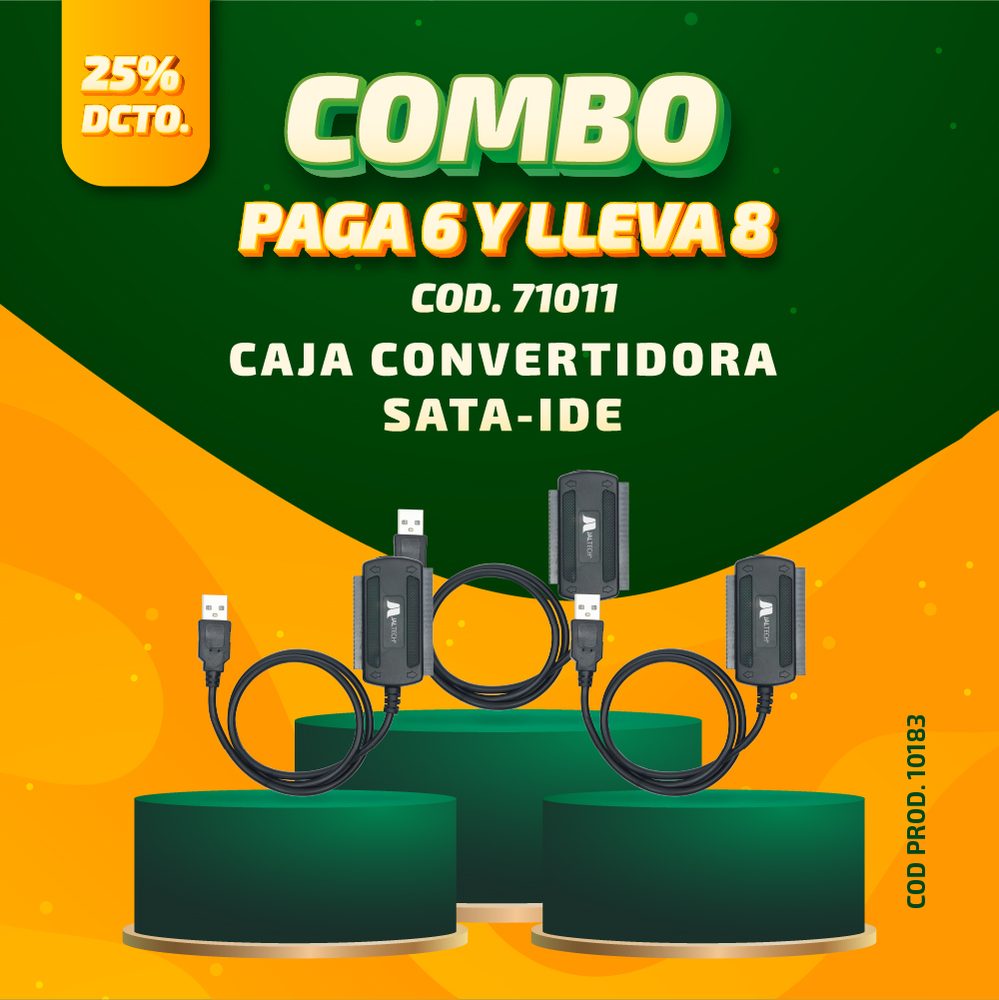 COMBO OCT. 2026 PAGUE 6 LLEVE 8 COD. 10183