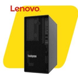 Servidor Lenovo ThinkSystem ST45 V3 | Procesador: AMD EPYC 4124P | (3.8Ghz sube hasta 5.1 Ghz ,4 Core, 8 Hilos) | Ram: 16GB DDR5 | Disco: 2TB 3.5” | Fuente de Poder: 300W
