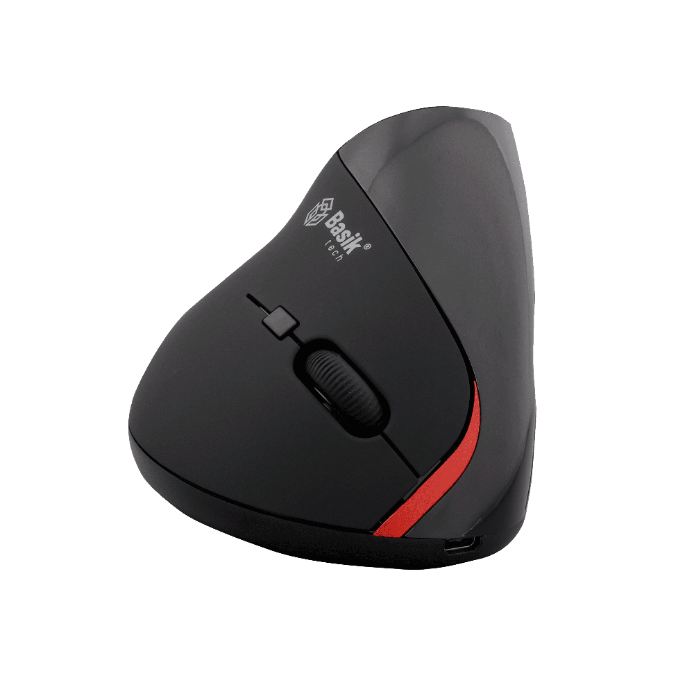 MOUSE VERTICAL INALAM BSK • Mouse inalámbrico vertical recargable • 6 Botones + scroll • DPI: 2400 • Diseño ergonómico vertical • Material ABS • Tecnología inalámbrica de 2,4 gHz • Receptor USB • Batería: 400mAh recargable • Puerto micro USB para carga • Una hora de carga x más de 15 días de uso • Sensor óptico sensible • LED indicador de carga • Función de apagado automático para ahorrar energía de la batería • Hasta 10 metros de distancia de operación • Interruptor de encendido/apagado • Bajo consumo de energía •Plug and play • Medidas de producto: 10.5 x 7 x 8...