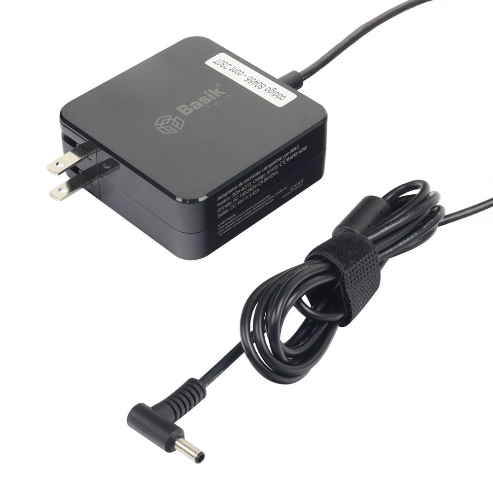 CARG. PARA PORTATIL ASUS
19V-3.42A Mantén tu portátil en funcionamiento con este cargador de repuesto confiable, ideal para uso diario en casa, oficina o estudio. • Punta: 4.5 x 3.0 mm • Salida: 19 V – 3.42 A • Entrada: 100 – 240 V / 50 – 60 Hz • Potencia: 65 W • Empaque a color • Garantía: 12 meses Una opción práctica y segura para reemplazo o respaldo del cargador original, con energía estable para tu equipo.