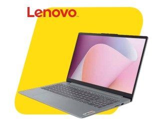 Lenovo IdeaPad Slim 3 15AMN8 AMD Ryzen 3 30/RAM 16GB/512GB SSD/15.6" FHD/NO OS | Procesador: AMD Ryzen 3 30 | (4C / 8T, 2.4 / 4.1GHz, 2MB L2 / 4MB L3) | Ram: 16GB Soldered LPDDR5-5500 | Almacenamiento: 512GB SSD M.2 | 2242 PCIe 4.0x4 NVMe | Pantalla: 15.6" FHD (1920x1080) TN