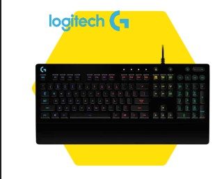 Teclado Logitech G213 PRODIGY RGB Añámbrico USB ▪ Durabilidad apta para los requisitos del gaming. Los interruptores de tecla Mech-Dome táctiles son resistentes a salpicaduras. Iluminación RGB LIGHTSYNC personalizable. Reposamanos integrado y patas ajustables. Controles multimedia específicos.