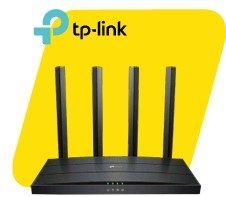 Router Wi-Fi 6 Doble Banda AX1500 ▪ Estándares: Wi-Fi 6, IEEE 802.11ax/ac/n/a 5 GHz, 802.11n/b/g 2.4 GHz ▪ Velocidades de WiFi: AX1500, 5 GHz: 1201 Mbps (802.11ax), 2.4 GHz: 300 Mbps (802.11n) ▪ Rango WiFi: 4× Antenas fijas de alto rendimiento ▪ Puertos Ethernet: 1× puerto WAN Gigabit, 3 puertos LAN Gigabit ▪ Protocolos: IPv4, IPv6 ▪ Tecnología Beamforming ▪ Tecnología Target Wake Time