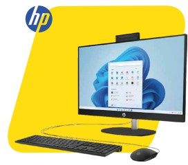 AIO HP 24-CR0253LA AMD Ryzen 5 7520U/Ram 8GB/512GB SSD/23.8" FHD/Linux | Procesador: AMD Ryzen 5 7520U | (velocidad máxima de hasta 4,3 GHz, 4 MB | de caché L3, 4 núcleos y 8 subprocesos) | Ram: 8 GB LPDDR5-5500 | Almacenamiento: 512 GB PCIe NVMe | M.2 SSD