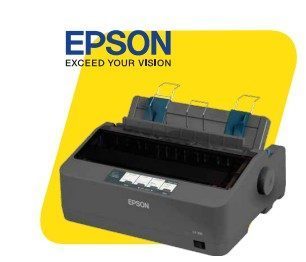 Impresora Epson LX-350 Matriz De Punto ▪ Con tecnología de 9 pines ▪ Alcanza velocidades de impresión de hasta 390 cps ▪ Conectividad USB ▪ Ofrece una confiabilidad asegurada de 10,000 horas de uso