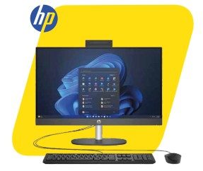 AIO HP 24-CR0332LA Intel Core i3 N300/Ram 8GB/512GB SSD/23.8" FHD/FreeDOS | Procesador: Intel Core i3 N300 | (hasta 3,8 GHz con tecnología Intel Turbo | Boost, 6 MB de caché L3, 8 núcleos y 8 | subprocesos) | Ram: 8GB DDR4 | Almacenamiento: 512GB SSD
