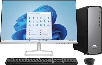 PC HP OMNIDESK SLIM (S03-0050LA) Intel Core i5-14400/RAM 8GB/512GB SSD/ Monitor 23,8” FHD/No OS | Referencia: C34KGLA#ABM - PC, 94C21AA#ABA - Monitor | Procesador: Intel Core i5-14400 (hasta 4,7 GHz con tecnología Intel Turbo Boost, 20 MB de caché L3, 10 núcleos y 16 subprocesos) | Ram: 8GB DDR5-4800 MT/s | Almacenamiento: 512GB PCIe Gen4 NVMe M.2 | Monitor: 23.8" FHD, Serie 5 HP 524sw 100Hz Blanco | S.O: No • Puertos Adelante: 1 USB Tipo-C con velocidad de señalización de 10 Gb/s; 3 USB Tipo-A con velocidad de señalización de 5 Gb/s; 1 combinación de audífonos/micrófono • Parte posterior: 4 USB 2.0 Tipo A;1 RJ-45;1 línea fuera
