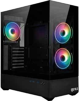 Chasis/Torre Chasis Gamer EVIL G Model BK01 (430*220*485MM) Con 3 Ventiladores ARGB | Referencia: CGL-BK01-430